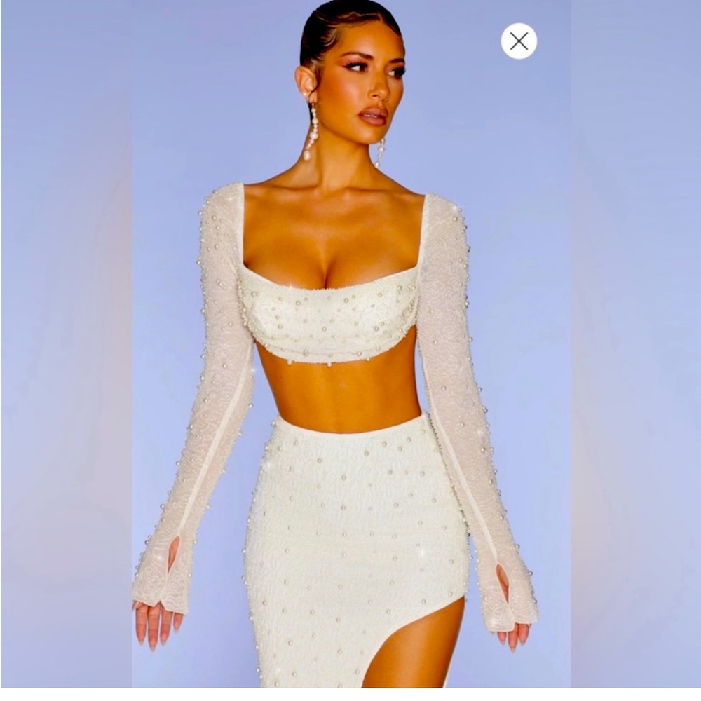 Oh Polly 2 piece Top and Skirt (as pictured).